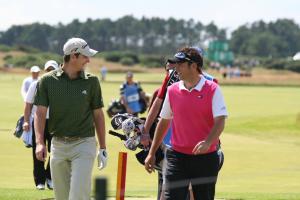 Klicken Sie hier, um das große Bild anzusehen: Justin Rose und Nick Dougherty; Bildquelle: golf-treff.at