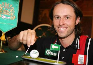 Klicken Sie hier, um das große Bild anzusehen: Martin Wiegele bei der Gösser Open Pressekonferenz; Bildquelle: Foto: GEPA-pictures / Gösser Open