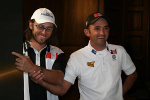 Klicken Sie hier, um das große Bild anzusehen: Martin Wiegele, Markus Brier; Bildquelle: golf-treff.at